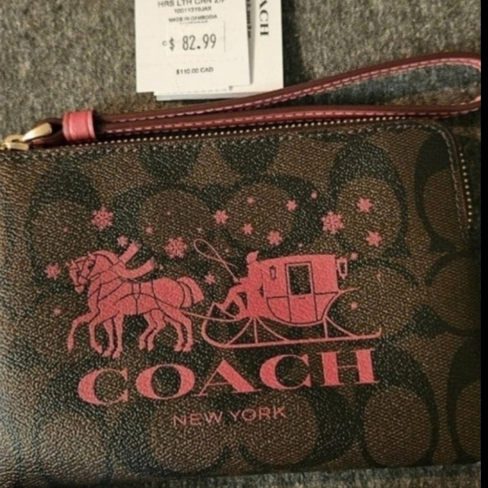 Coach Wristlet